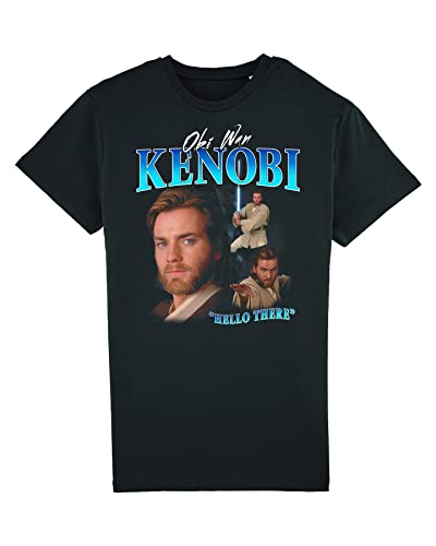 Obi-Wan Kenobi Homage T-Shirt - S - Black