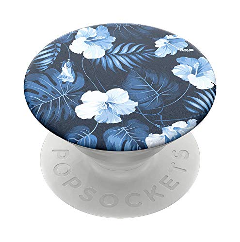 PopSockets: PopGrip Expanding Stand and Grip with a Swappable Top for Phones & Tablets - Blue Island