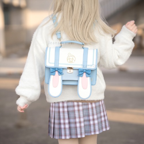 Bunny Ear Bag - Blue