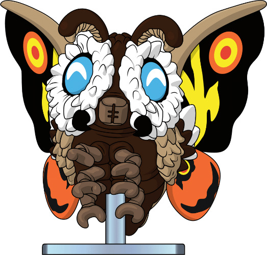 Mothra Vinyl Figure | Youtooz
