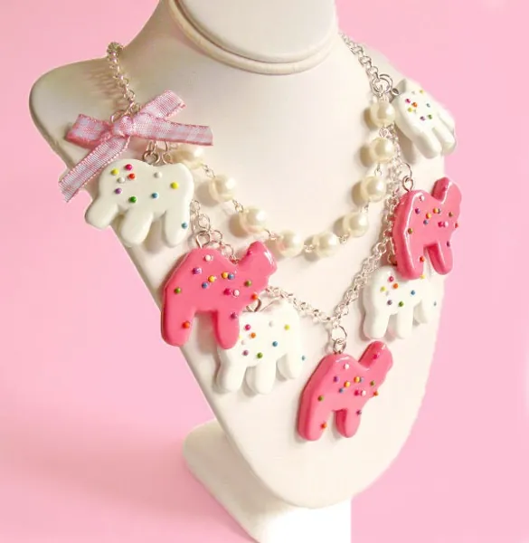 Circus Animal Cookies Necklace 