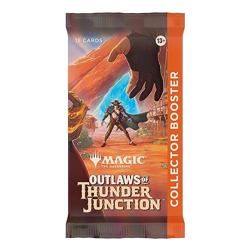 Magic: The Gathering Outlaws of Thunder Junction Collector Booster (15 Magic Cards) - Collector Booster