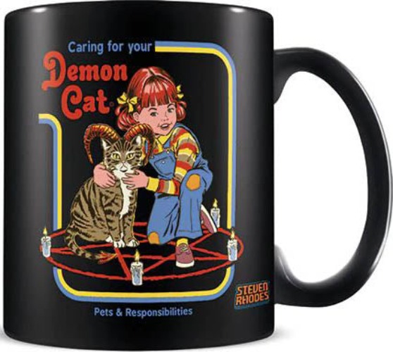 Demon Cat [Black] | COFFEE MUG | Default Title