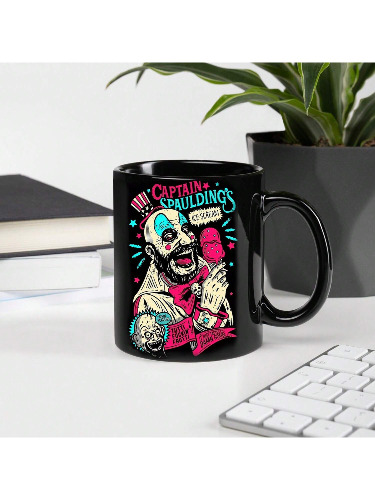 1-Piece Set With Handle Water Cup Ceramic Coffee Cup -11 Oz Seasonal Fashionable Drink Themed Printed Water Cup Suitable For Home Use