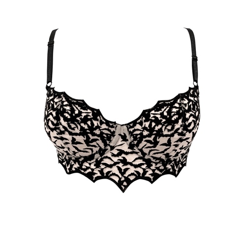 RTO - POINTY BATS CLOUDS UNDERWIRED BRA | 3 (32D / 34C / 36B / 38A)