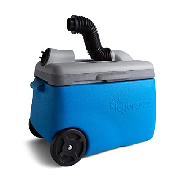 IcyBreeze v2 Pro Portable Air Conditioner & Cooler with Rechargeable Battery (Iceberg Blue)