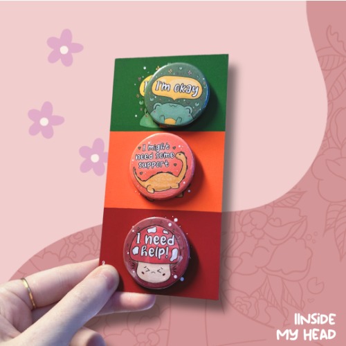 Support Needs Communication Badges | Badges Only