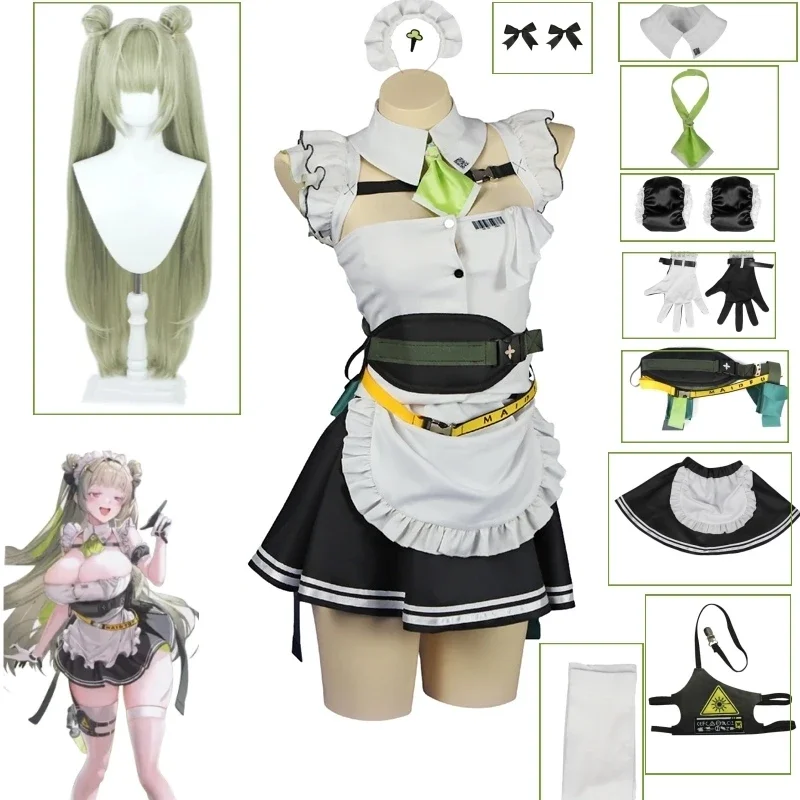 Nikke The Goddess Of Victory Soda Cosplay Costume Game Nikke Cosplay Soda Sexy Maid Uniform Costume Wig Halloween Carnival Suit - AliExpress 
