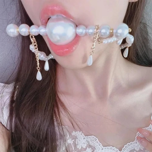 Pearl Mouth Gag Ball