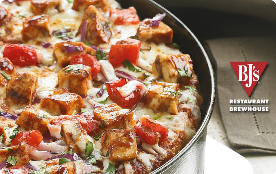 BJ's Restaurant & Brewhouse $25 Gift Card