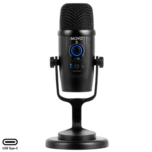 UM300 | USB Desktop Microphone | USB Mic for Mac, PC, Android | Movo
