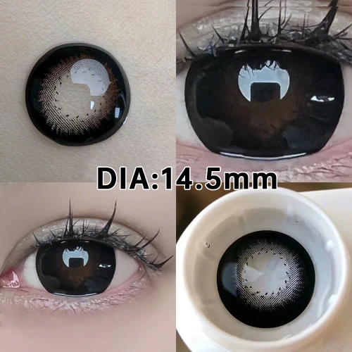 Black cosplay lenses