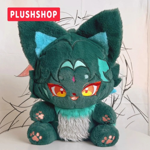 Throne | ArtReject | 「In Stock」22/45cm Genshin Cat Xiao Plush Xiaomeow ...