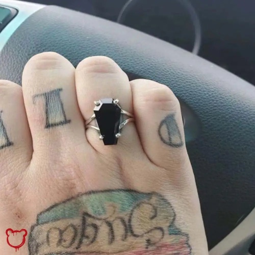 Black Coffin Band - 7 / silver