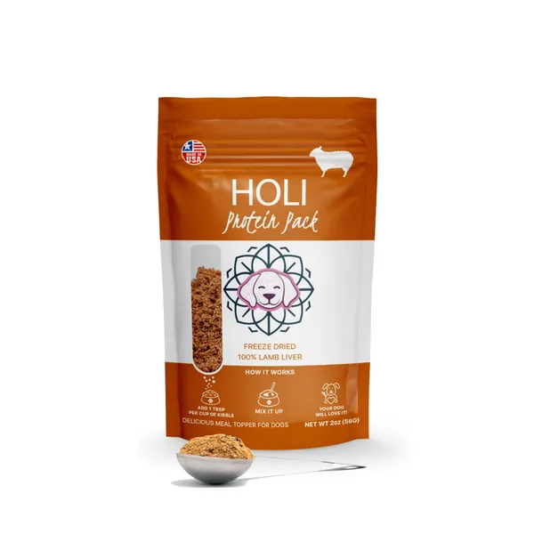 Lamb Liver Protein Pack by HOLI - 4 oz