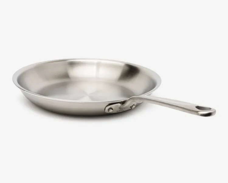 Stainless Steel Clad Frying Pan