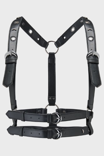 Moonsong Harness | XS-S / Black / 100% Polyurethane