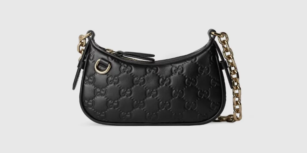 GG Emblem mini shoulder bag
