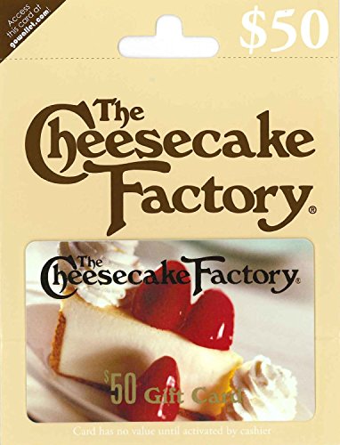 Cheesecake Factory The Gift Card - 50 - Traditional