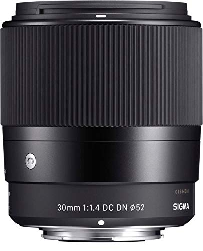 Sigma 30mm F1.4 Contemporary DC DN Lens for Sony E Black - Single