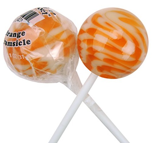 Original Gourmet Lollipops, Orange Creamsicle