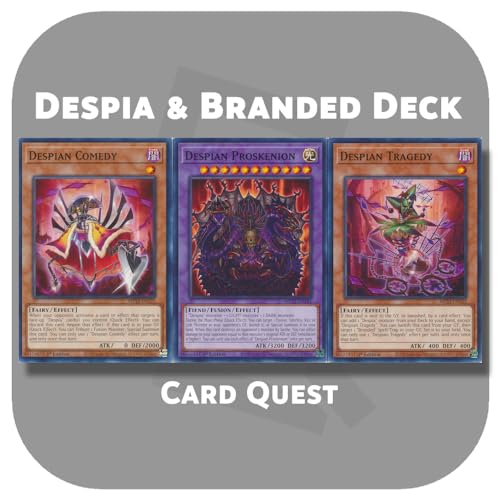Complete Custom Deck for Yu-Gi-Oh! - Despia & Branded Fusion Deck
