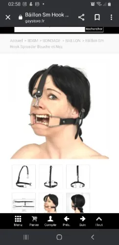 Ecarteur nez et bouche 