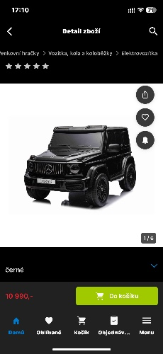 Mercedes-Benz G63 AMG 4x42 černé