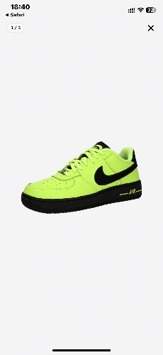 Tenisky 'AIR FORCE 1 DANCE' (jablko, 35,5)