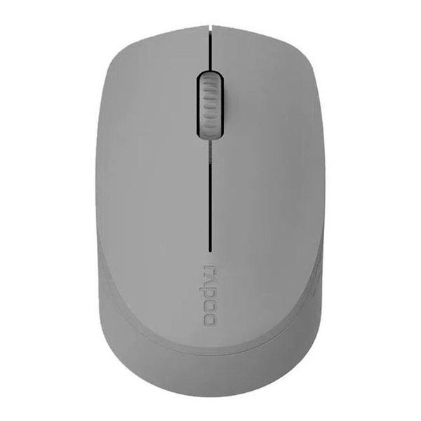 Mouse Rapoo M100 Silent, 1000DPI, 3 Botoes, Wireless, Cinza, RA010