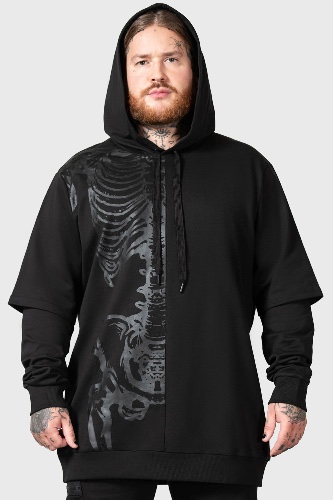Bad2the Hoodie [PLUS] - 4XL / Black / 100% Cotton