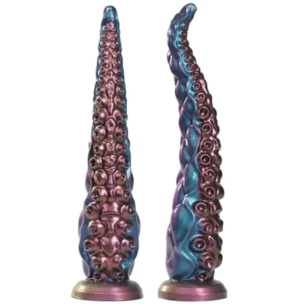 Tentacle Dildo Sex Toys - 12.9" Realistic Anal Dildo with Strong Suction Cup, Anal Toys for G Spot & P Spot Stimulation, Huge Monster Silicone Dildos Anal Plug Prostate Massager