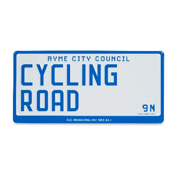 POKÉMON Detective Pikachu Cycling Road Metal Sign