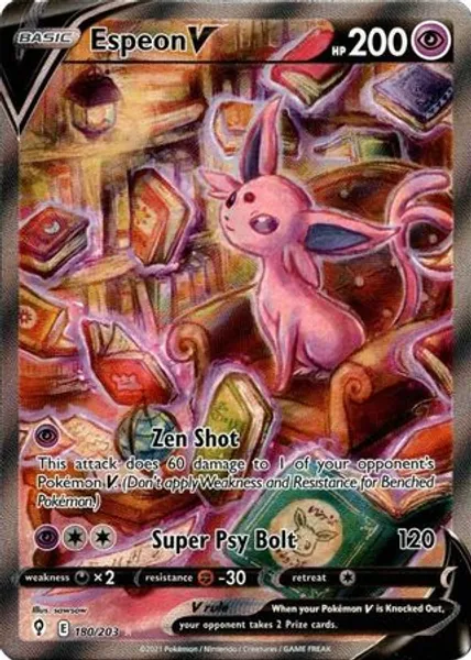 Espeon V - Sword & Shield: Evolving Skies - Pokemon