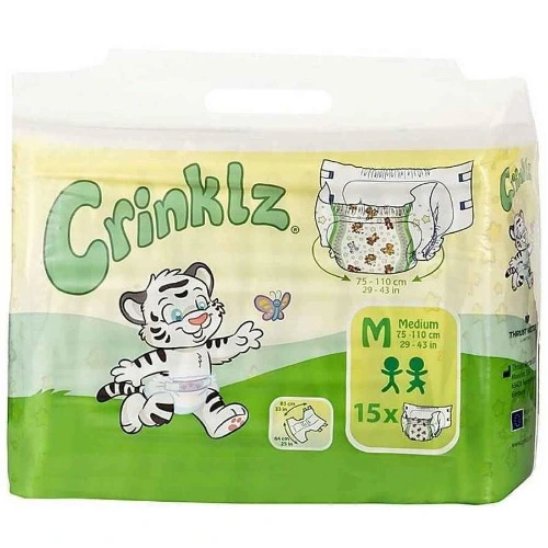 Crinklz Printed Adult Diapers (Original Print)