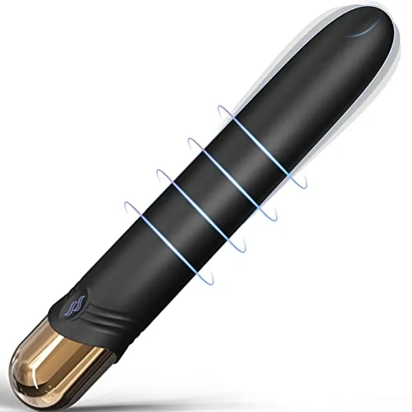 Adult Toys, G Spot Bullet Vibrator with Angled Tip for Precision Stimulation, Discreet Lipstick Vibe with 9 Vibrations, Rechargeable G-Spot Stimulator Adult Sex Toys for Women