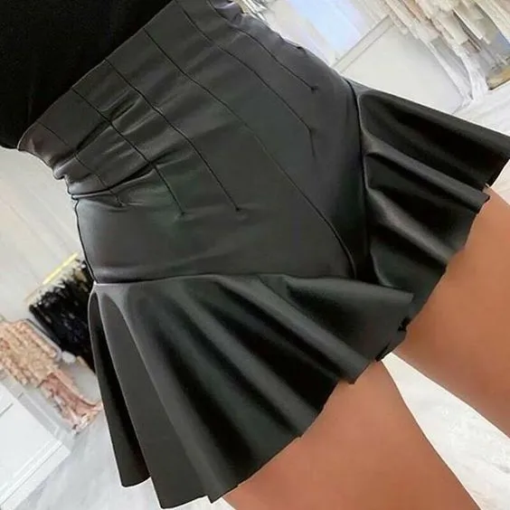 Leather Skirt