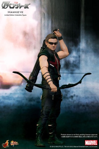 Movie Masterpiece - The Avengers 1/6 Scale Figure: Hawkeye　 - Pre Owned