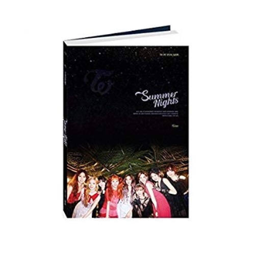 Twice - [Summer Nights] 2nd Special Album C Ver CD+1p Poster(On)+Photobook+6PhotoCard+2p Post+Extra Photocards Set K-POP Sealed
