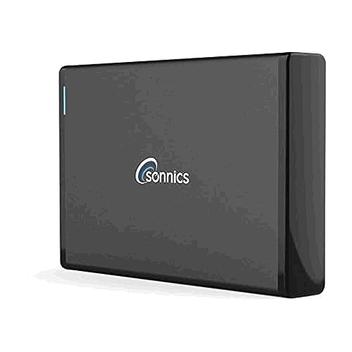 Sonnics 2TB External Hard Drive USB 3.0 Compatible with XBOX ONE / PS4 / Windows PC/Mac (Desktop not Portable) (Black) - 2TB