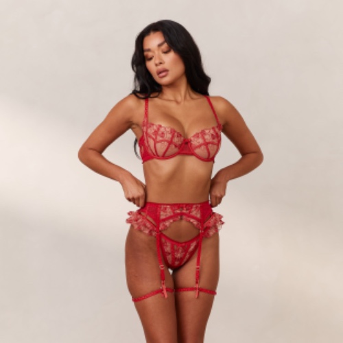Isadora Intimates Bra (Set) - Maroon | 30 / E