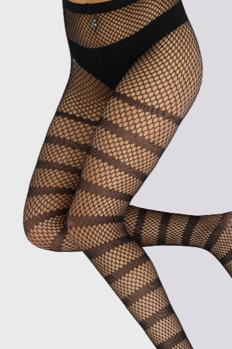 Shadow Dream Tights - LXL / Black / 94% Polyamide 6% Elastane