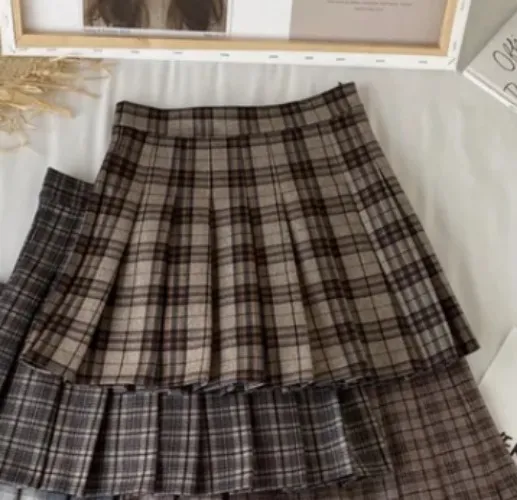 Spódniczka w kratę