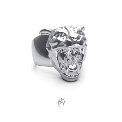 HELLCAT RING | SOLID .925 STERLING SILVER / 6