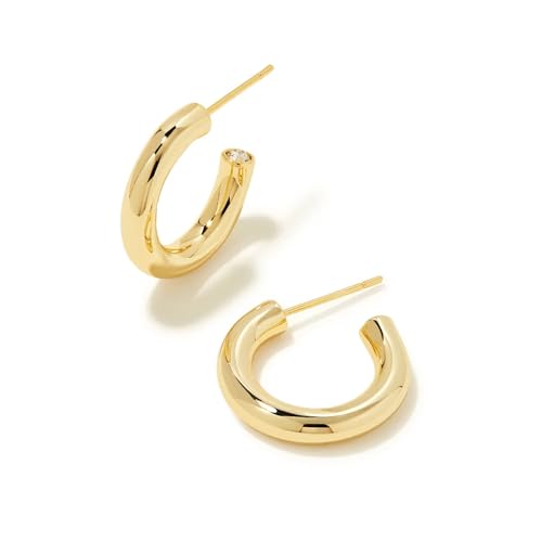 Kendra Scott Colette Huggie Earrings, Fashion Jewelry for Women - GOLD