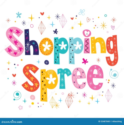 spree shopping 🎀🛍🎁