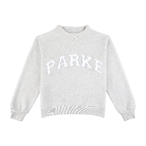 Varsity Mockneck | Classic Grey + White / S/M