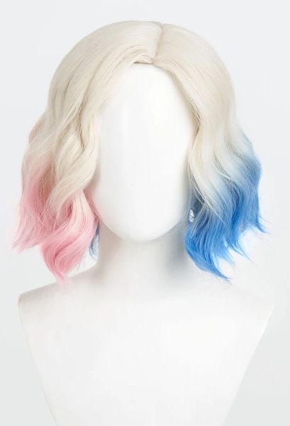 Wednesday Enid Sinclair Cosplay Wig Short Curly Blonde Wig