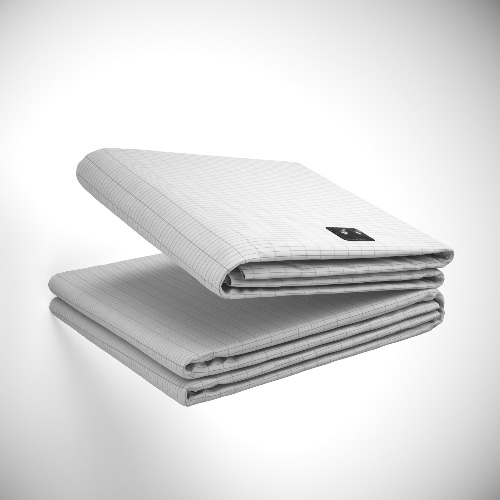 Terra - Grounding Bed Sheet | White / Fitted - California King (72 x 84 In)