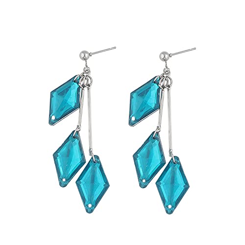 MT Life Twisted Wonderland Dangle Earrings For women Octavinelle Jade Leech Hoop Stud Clip On Earrings Charms Fashion